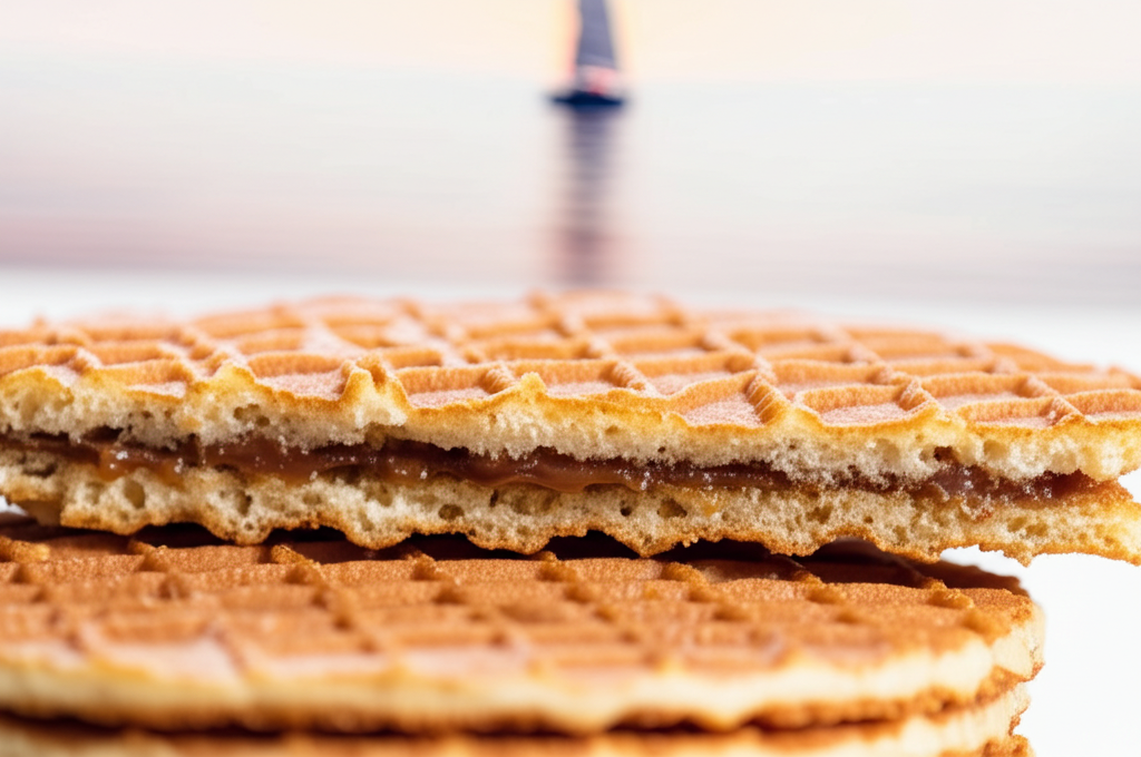 Punseliewafel - a historical variant of stroopwafel