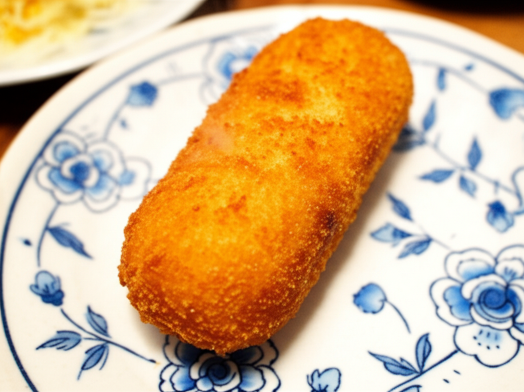 Kroket - Dutch cuisine in Studio Ghibli style