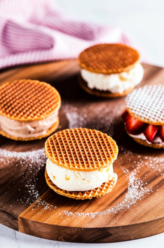 Creative stroopwafel desserts